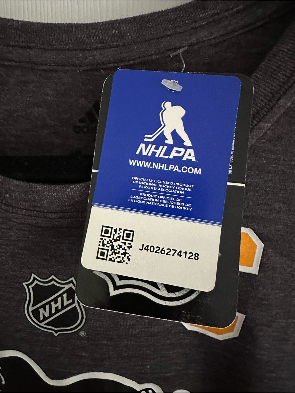 Size L Adidas Women’s Pittsburgh Penguins Sidney Crosby #87 NHL T-Shirt NWT - Picture 6 of 9